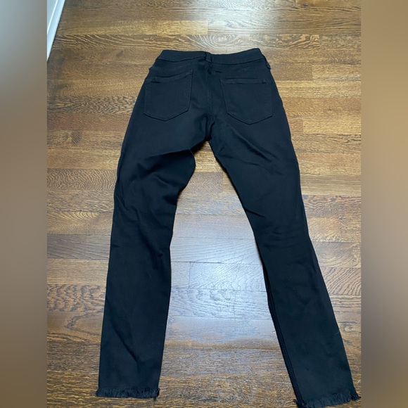 Just Black Denim Jeans, 26, Mid Rise Distressed, Skinny, Ankle length - Picture 5 of 6